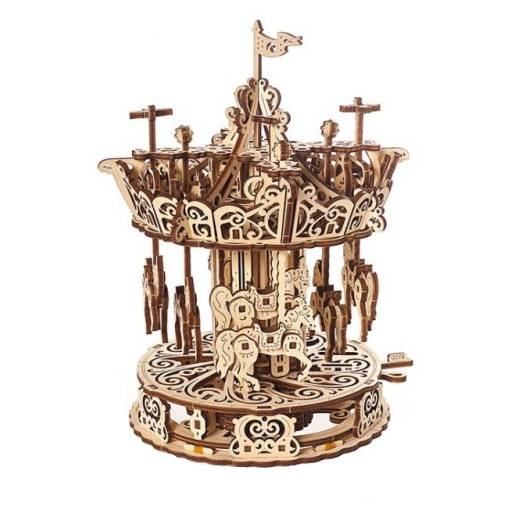Foto - UGEARS 3D puzzle - Kolotoč, 305 dílků