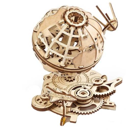 Foto - UGEARS 3D puzzle - Globus, 184 dílků