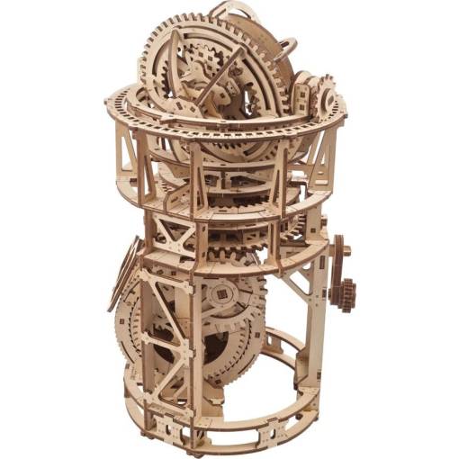 Foto - UGEARS 3D puzzle - Sky Watcher Tourbillon Table Clock, 338 dílků