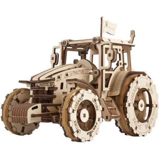 Foto - UGEARS 3D puzzle - Traktor vítězí, 272 dílků