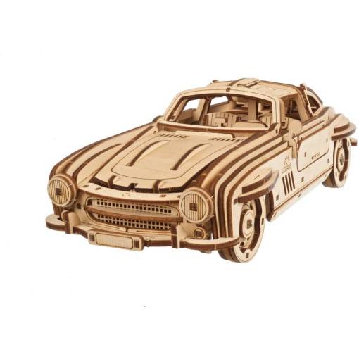 Foto - UGEARS 3D puzzle - Winged Sports Coupe Auto, 262 dílků
