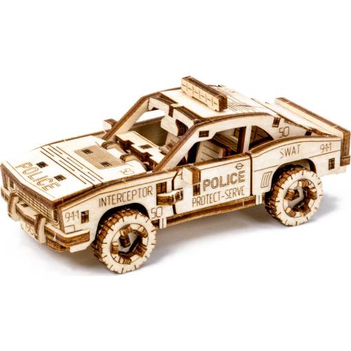 Foto - WOODEN CITY 3D puzzle - Superfast Police Car