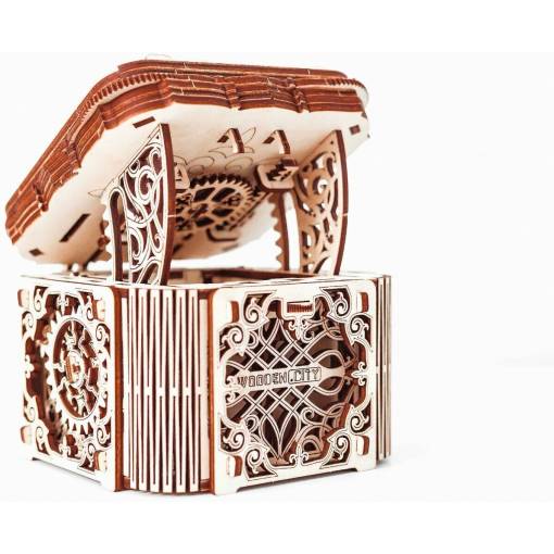 Foto - WOODEN CITY 3D puzzle - Tajemná schránka, 176 dílů