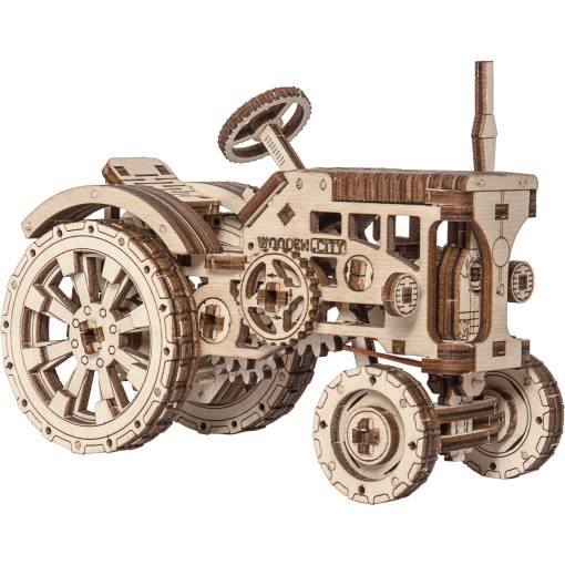 Foto - WOODEN CITY 3D puzzle - Traktor, 164 dílů