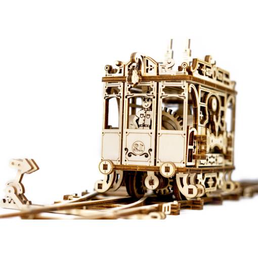 Foto - WOODEN CITY 3D puzzle - Tramvaj s kolejemi, 273 dílů