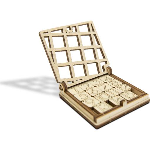 Foto - WOODEN CITY 3D hra - Mini 15, posuvný hlavolam
