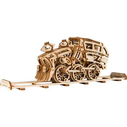 Foto - WOODEN CITY 3D puzzle - Dream Express s kolejemi, 220 dílů