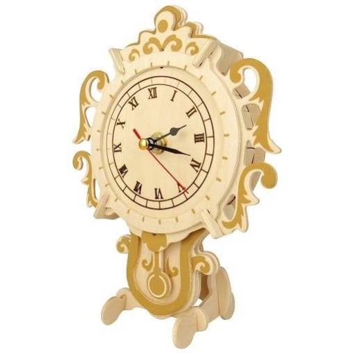 Foto - WOODEN TOY WCK 3D puzzle - Hodiny, F005