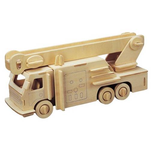 Foto - WOODEN TOY WCK 3D puzzle - Hasiči