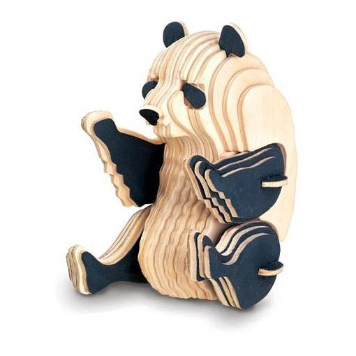 Foto - WOODEN TOY WCK 3D puzzle - Panda