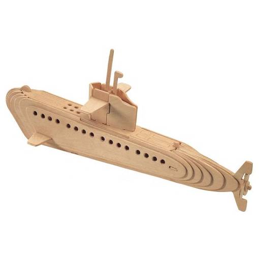 Foto - WOODEN TOY WCK 3D puzzle - Ponorka