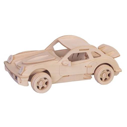Foto - WOODEN TOY WCK 3D puzzle - Porsche
