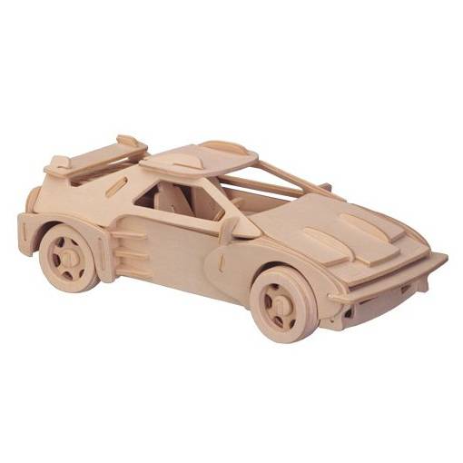 Foto - WOODEN TOY WCK 3D puzzle - Ferrari F-20