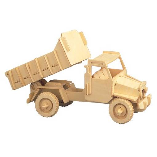 Foto - WOODEN TOY WCK 3D puzzle - Nákladní auto