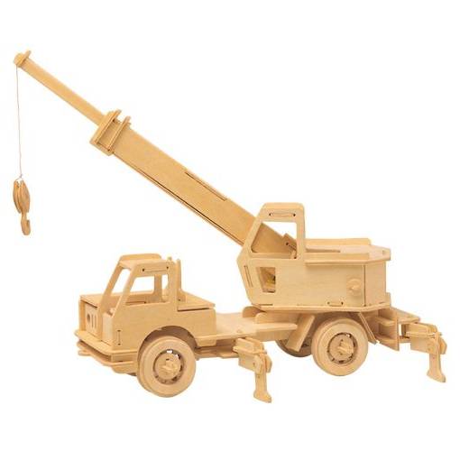 Foto - WOODEN TOY WCK 3D puzzle - Autojeřáb