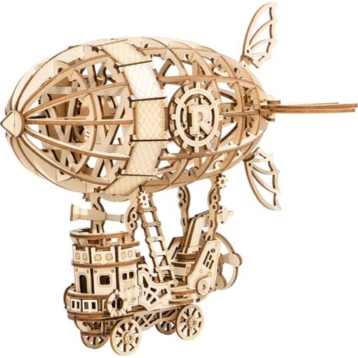 Foto - ROBOTIME Rolife 3D dřevěné puzzle - Vzducholoď, 176 dílků