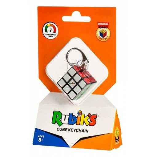 Foto - RUBIK'S Rubikova kostka - Přívěsek na klíče, 3 x 3