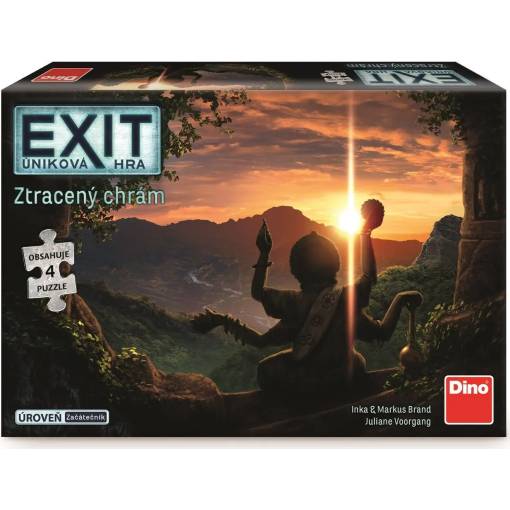 Foto - DINO EXIT Úniková hra - Ztracený chrám s puzzle