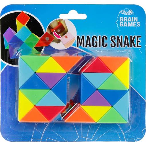 Foto - BRAIN GAMES Magic Snake - 2 x 12 dílků