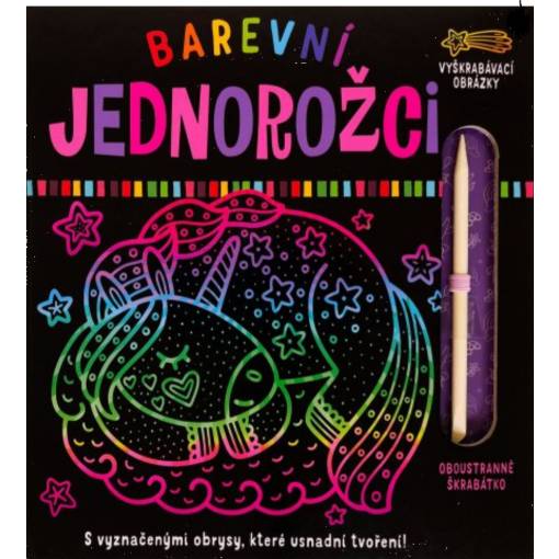Foto - Svojtka & Co. Barevní jednorožci - Vyškrabávací obrázky