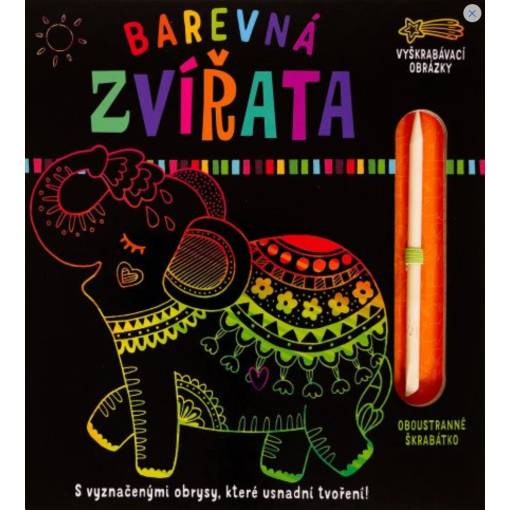 Foto - Svojtka & Co. Barevná zvířata - Vyškrabávací obrázky