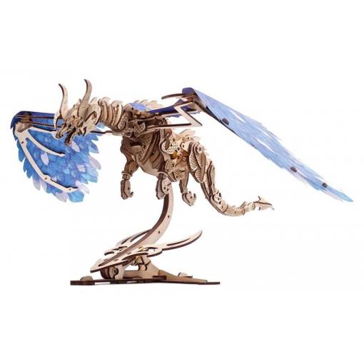 Foto - UGEARS 3D puzzle - Windstorm Dragon, 320 dílků
