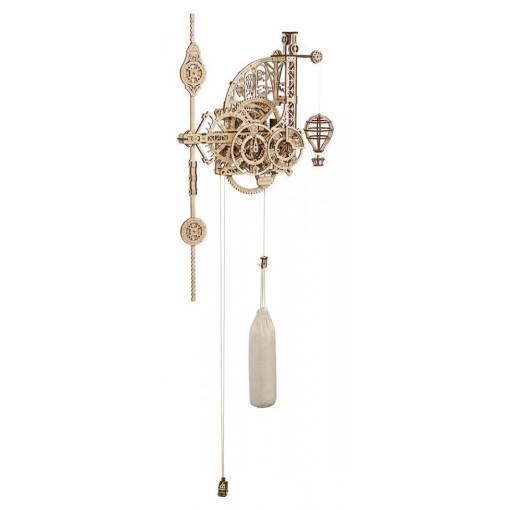 Foto - UGEARS 3D puzzle - Aero Clock s kyvadlem, 320 dílků
