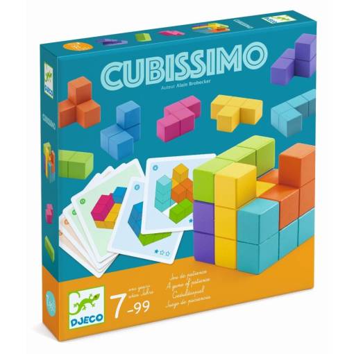 Foto - DJECO Dřevěný hlavolam - Cubissimo
